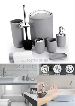 6-Piece Bathroom Essentials Set