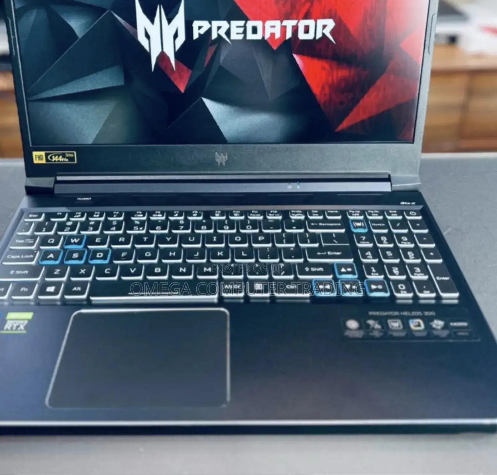 New Laptop Acer Predator Helios 300 16GB Intel Core i9 SSD 1T