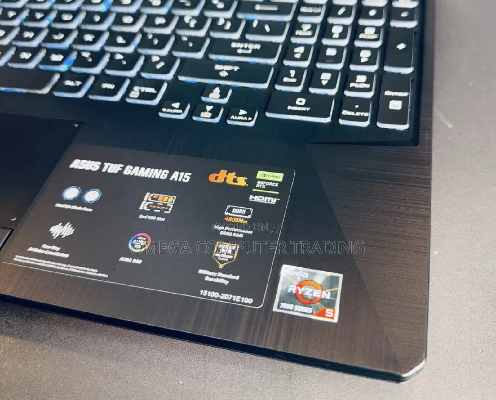 New Laptop Asus TUF Gaming A15 16GB AMD Ryzen 5 SSD 512GB