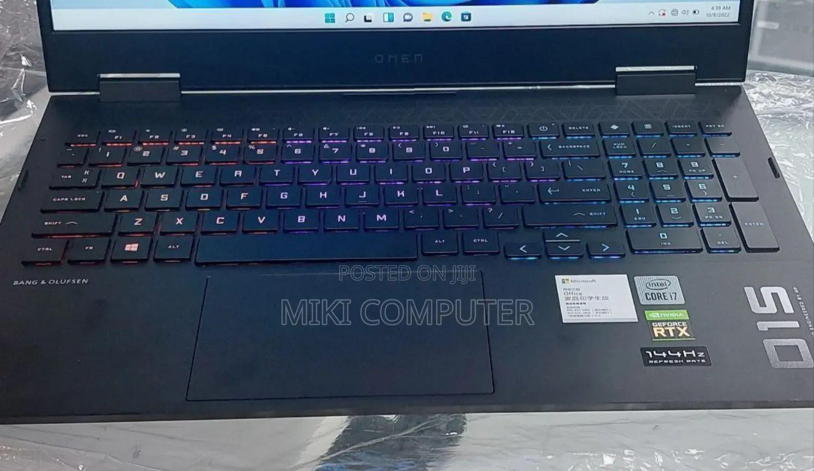 New Laptop HP Omen 15 16GB Intel Core I7 SSD 512GB