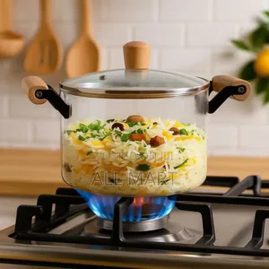 Heat Resistant Glass Pot