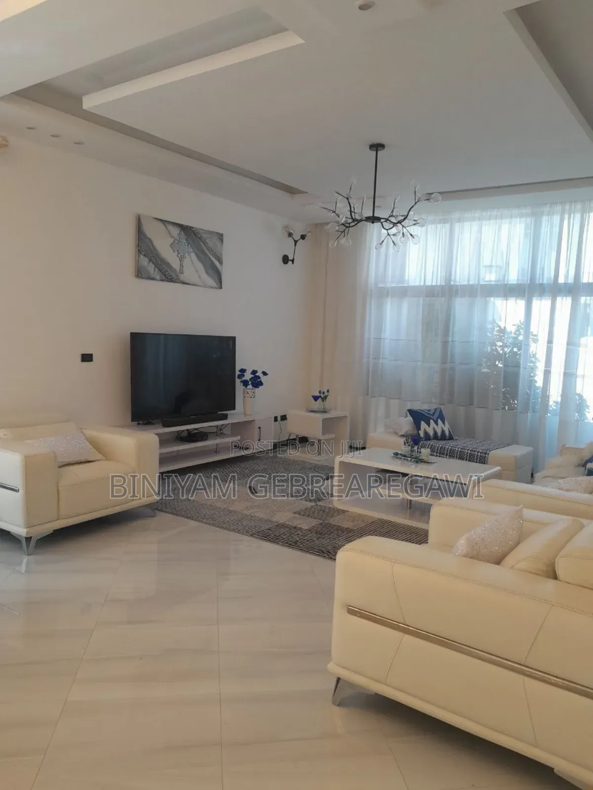 Furnished 7bdrm House in G+2, Yeka for rent