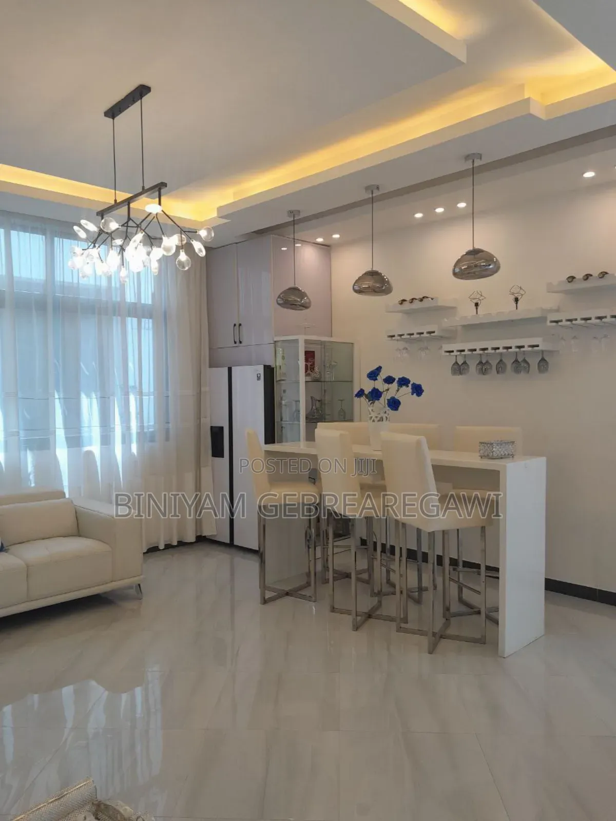 Furnished 7bdrm House in G+2, Yeka for rent
