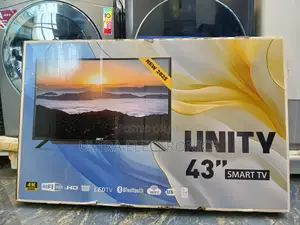 Unity 43 Inch Smart Double Glass Smart Android Tv