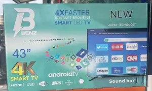 Benz 43” Smart Android Tv – Clear, Smart Stylish!