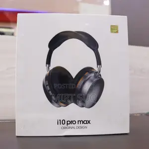 I10 Pro Max Original Design Hifi Wireless Bluetooth Headphone