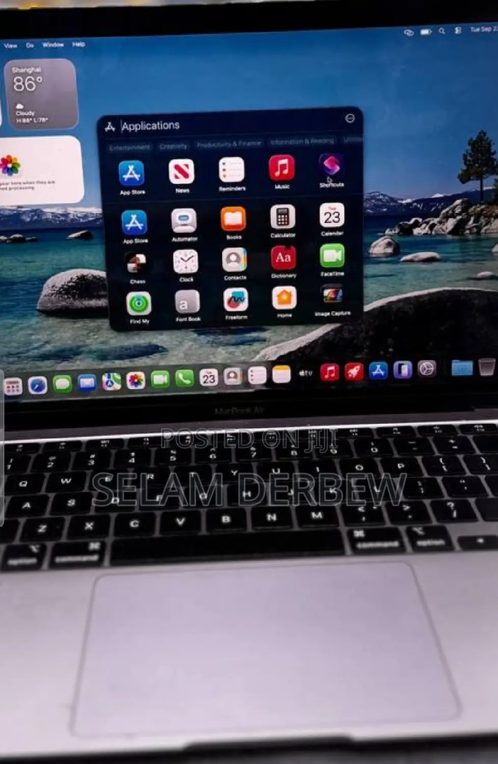 New Laptop Apple MacBook Air 2020 M1 8GB Apple M1 SSD 256GB