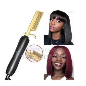 Effortless Hair Straightening Comb