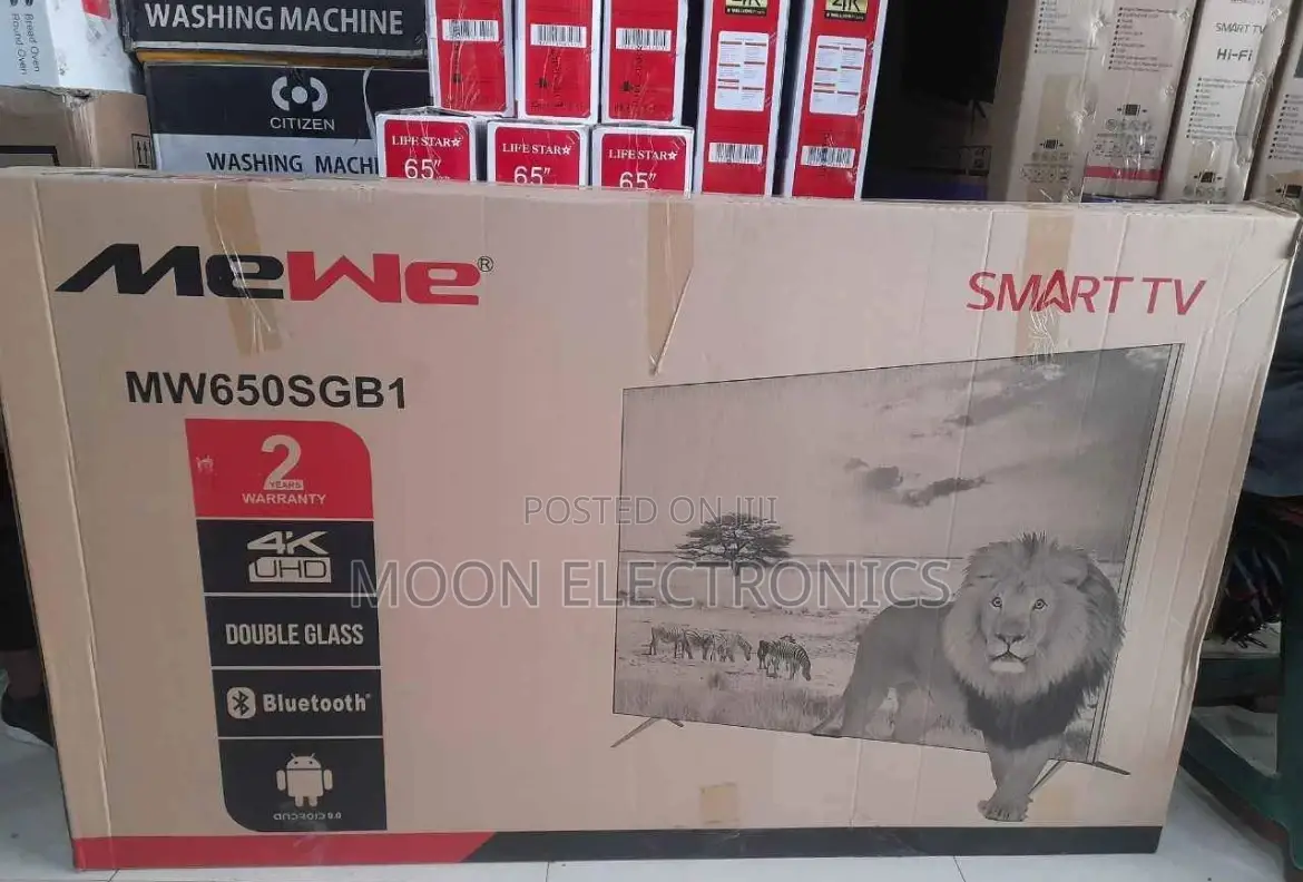 Mewe 65” Smart Android Tv – Ultra Large, Smart Stunning!