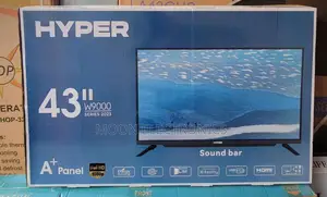 Hyper 43” Smart Android Tv – Double Glass, Smart Stylish!