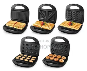 Sonifer 5 in 1 Snack Waffle Sandwich Maker