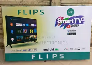 Flips 43” Smart Android Tv – Stylish Smart Entertainment!