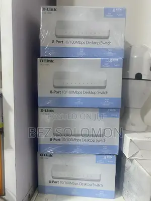 D Link 8 Port Switch