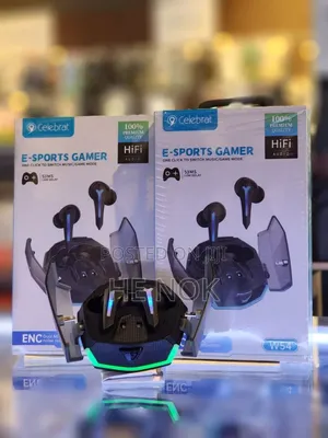 Celebrat W54 Game/Music Dual Mode TWS Earphones – Built for Esports,