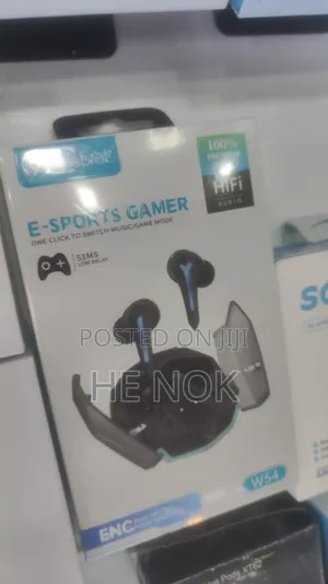 Celebrat W54 Game/Music Dual Mode TWS Earphones – Built for Esports,