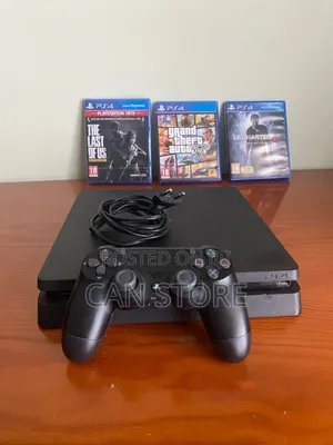 Ps4slim Jailbreak የተደረገ Full Accessories Brand New