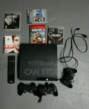 Playstation 3slim 2joystick ከኛ ይግዙ በቅናሽ ዋጋ እንዳያመልጦ