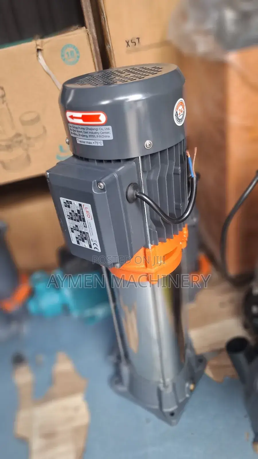 Leo Vertical Multistage 2.5hp Pump ሊዮ ላቪያጆ ፓምፕ