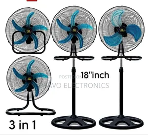 Standing Fan 18 Inch Stand Electric Fan