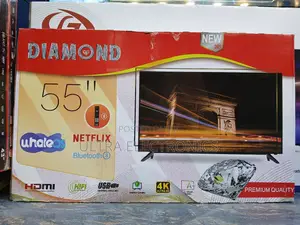 Diamond Tv 55 Inch Smart Double Glass Uhd Tv