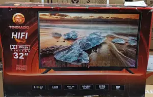 Tornado Tv 32 Inch Double Glass Tv