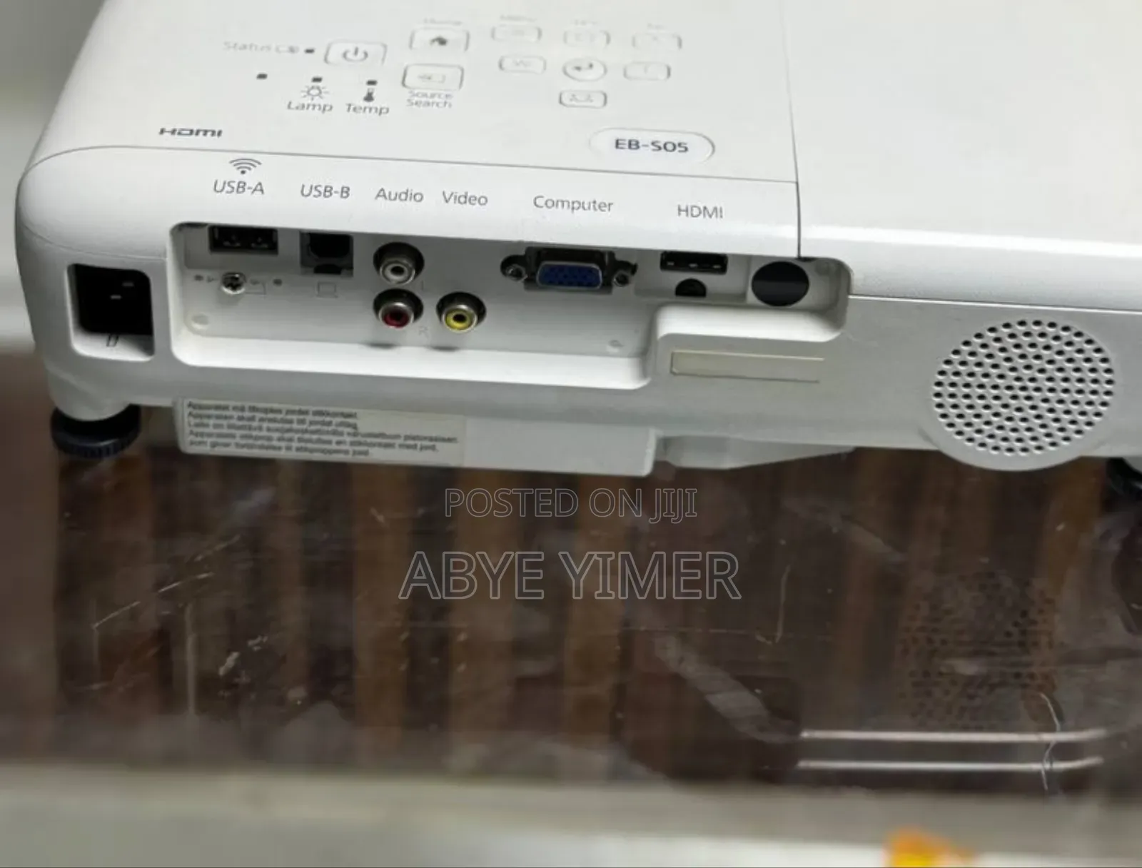 1epson Projector Model Name: Eb-S05 With Bag Hardware In