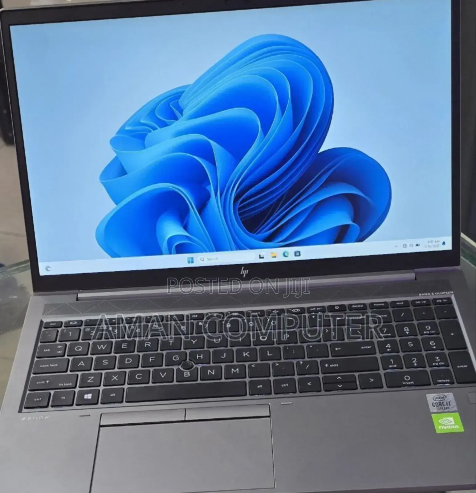 New Laptop HP Zbook Fury 15 G7 16GB Intel Core I7 SSD 1T