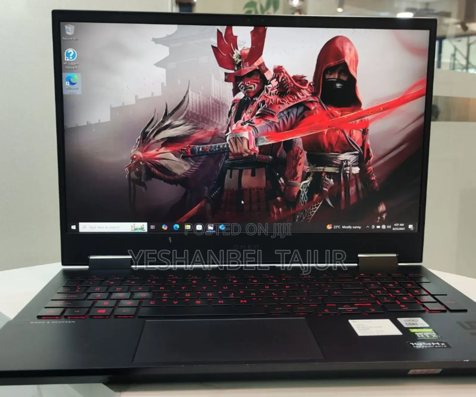 New Laptop HP Omen 15 16GB Intel Core i5 SSD 512GB