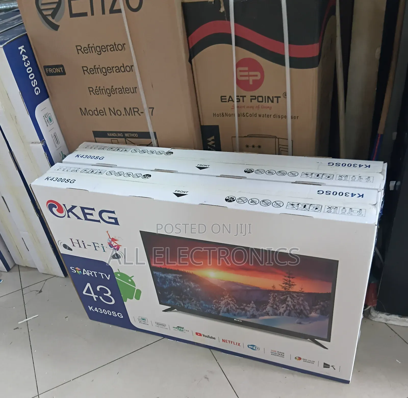 Keg 43inch Led Television