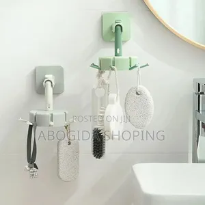 Wall Mount Home Rotating Storage Rack