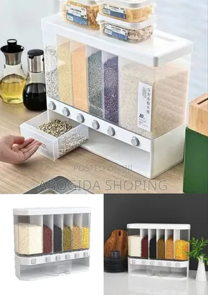Multiple Dispenser for Cereals Grains and Pulse