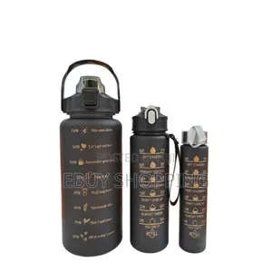 Space-Saving 3-Tier Water Bottle for Home, Gym, and Travel