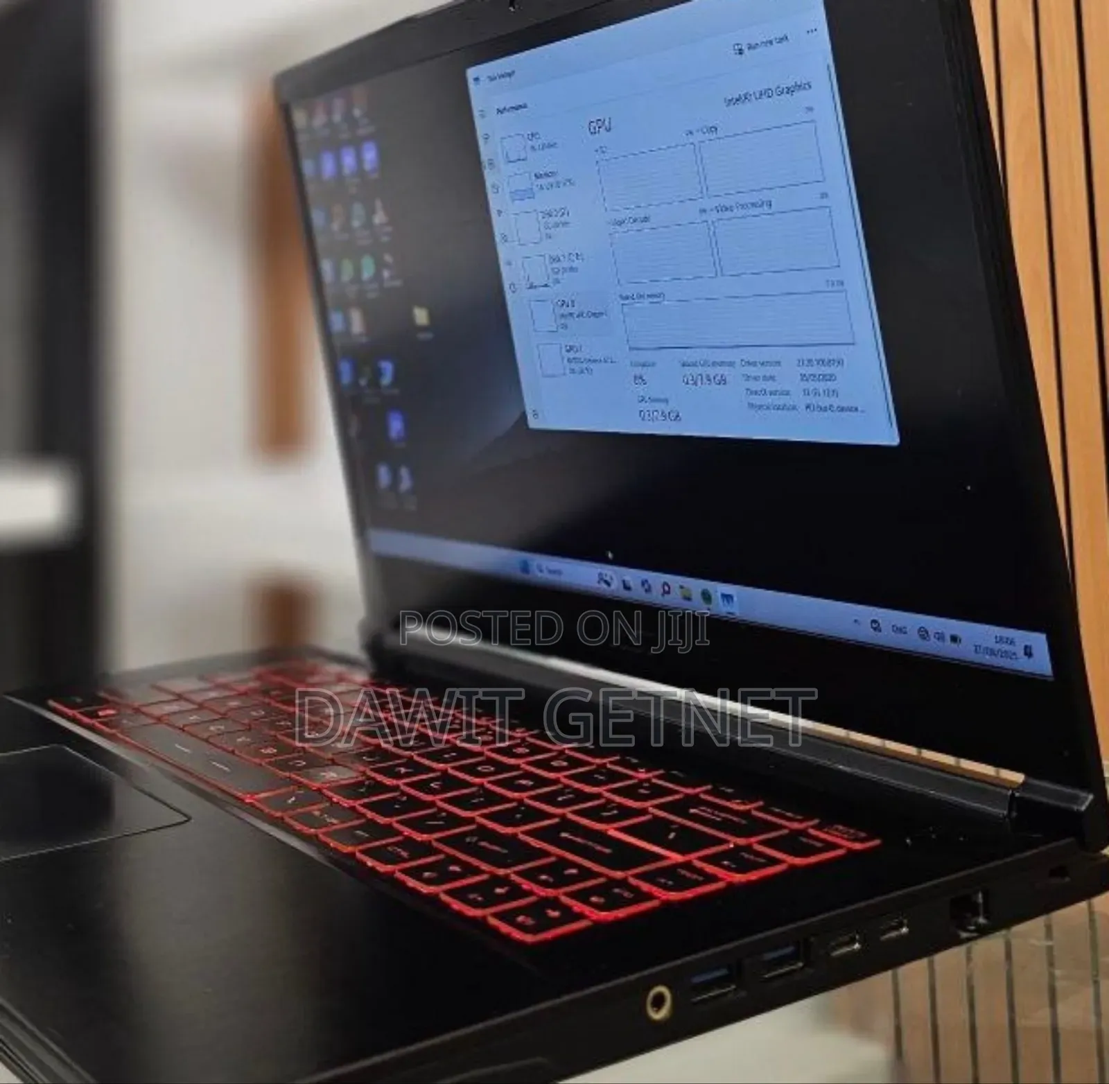 New Laptop MSI GF63 16GB Intel Core I7 SSD 1T