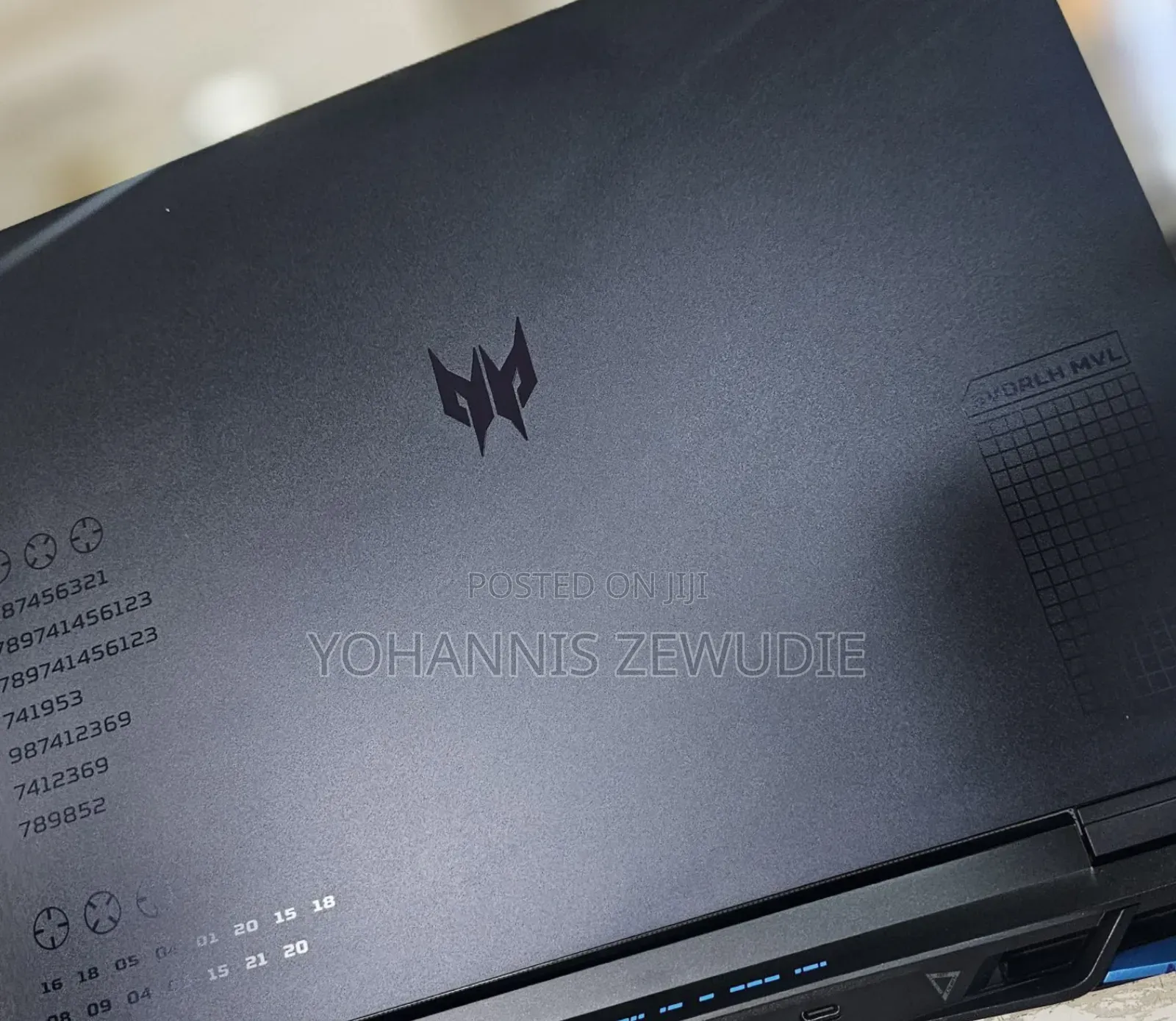 New Laptop Acer Predator Helios 300 16GB Intel Core i9 SSD 1T