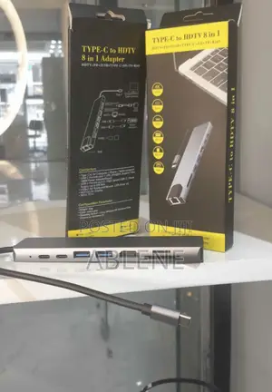 8 In 1 Usb Type-c Hub Adapter