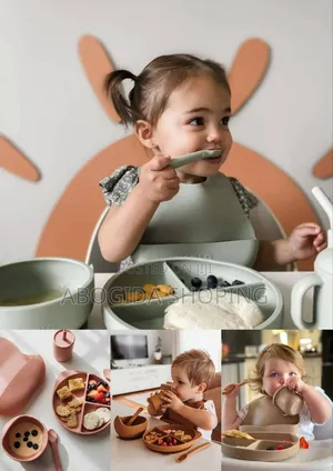 6-Piece Silicone Baby Feeding Kit