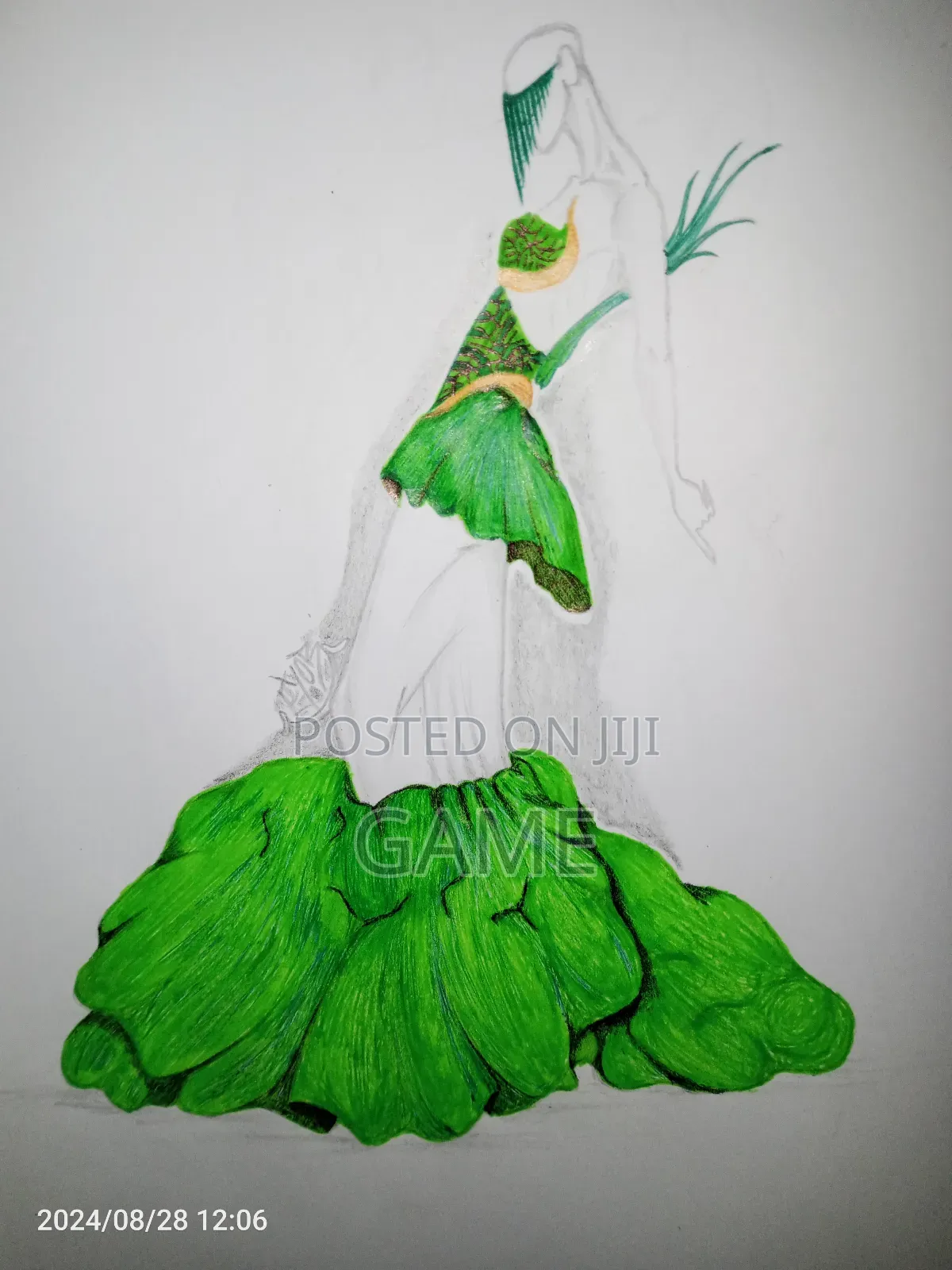 Looking for a Cv - I'm Fashion Design Dress Create Sketcher