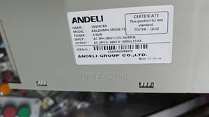 Vfd Inverter 5.5kw