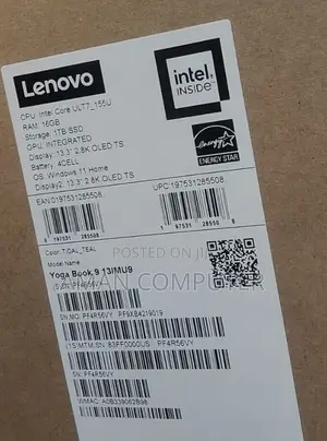 New Laptop Lenovo Yoga 2 16GB Intel Core Ultra 7 SSD 1T