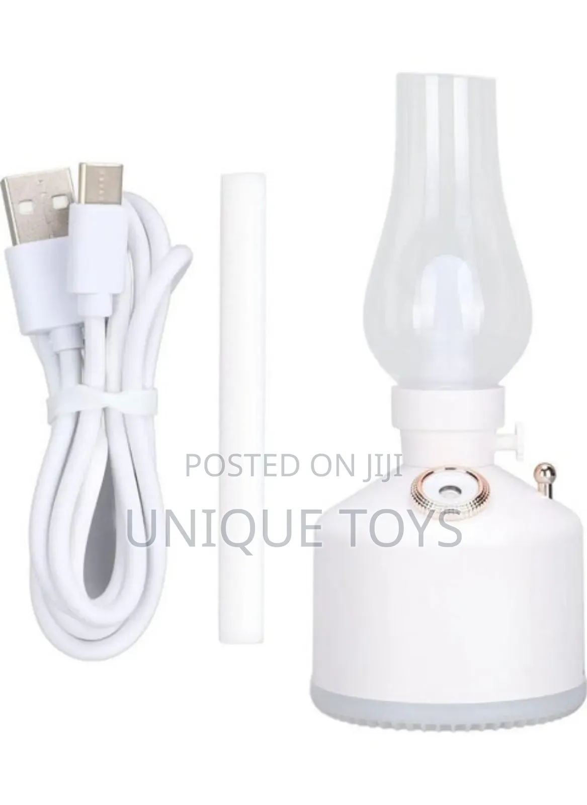 Vintage Lamp Humidifier – Mist + Night Light in One!