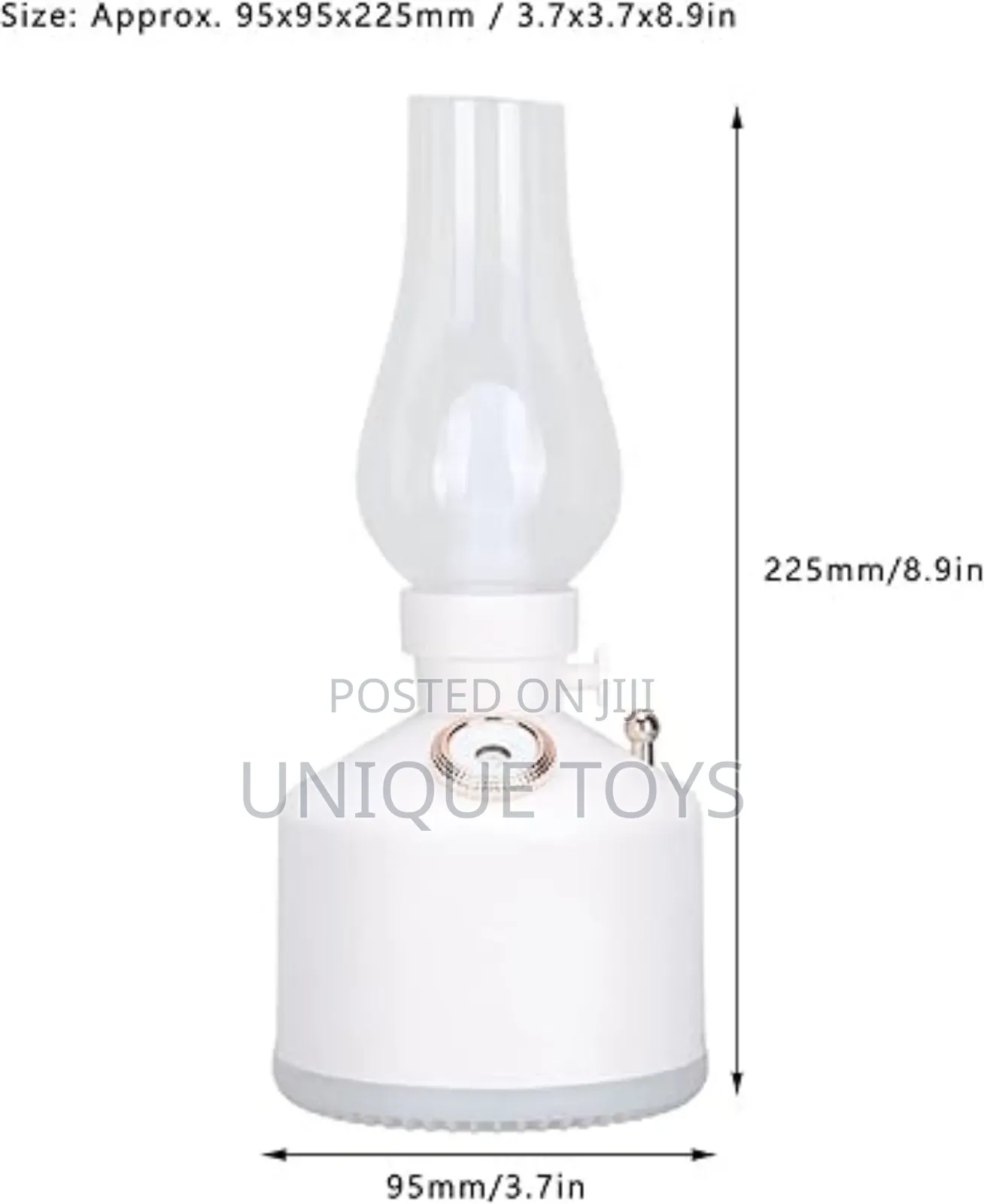 Vintage Lamp Humidifier – Mist + Night Light in One!
