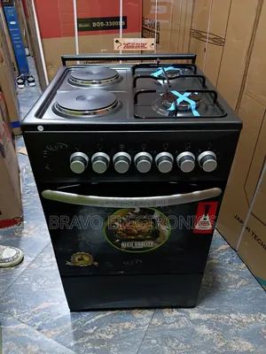  Lux Oven 50×50 – 2 Gas 2 Electric Burners 