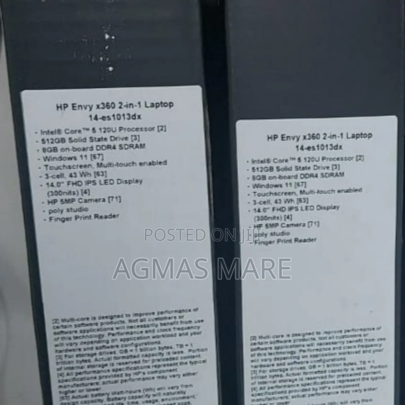 New Laptop HP Envy X360 8GB Intel Core I5 SSD 512GB