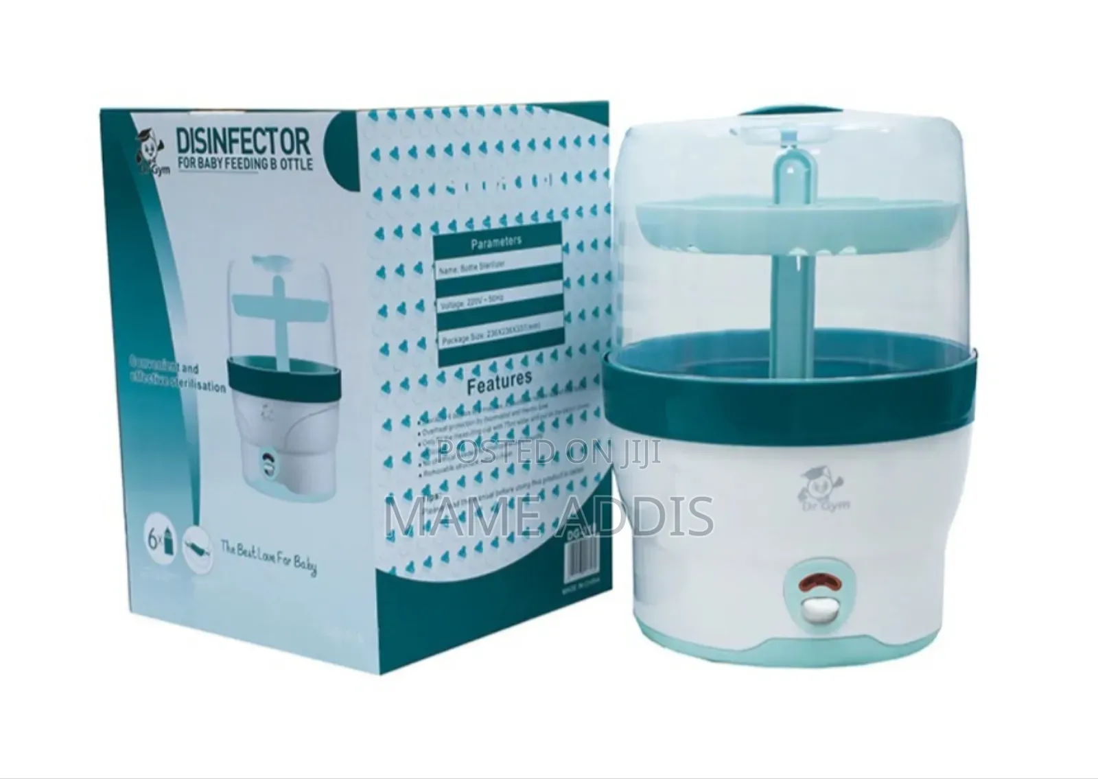 Electric Steam Sterilizer Disinfector Baby Feeding Bottle