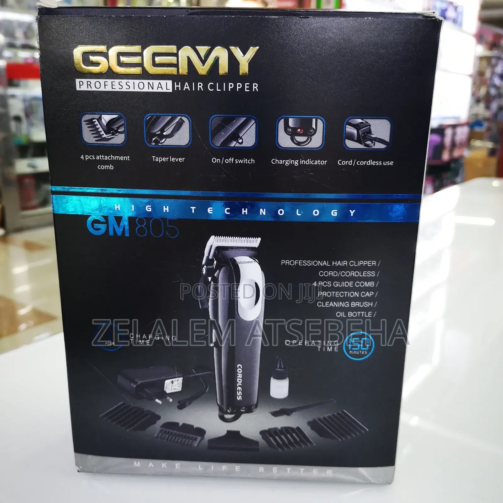 Geemy Hair Clipper Gm 805