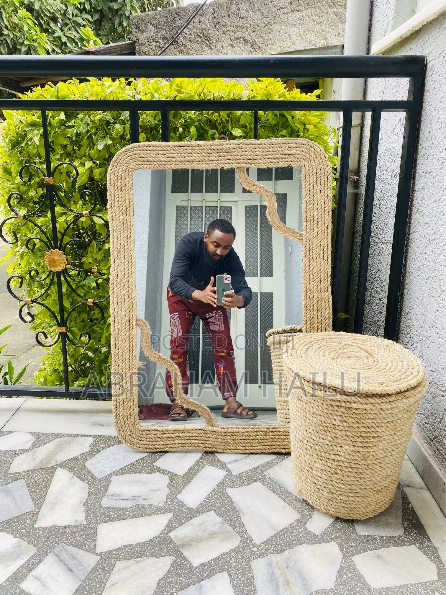 Wall Rope Mirror