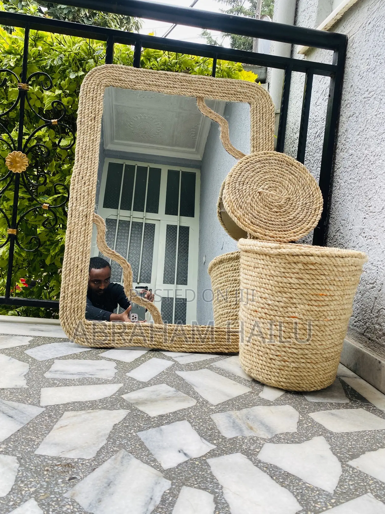Wall Rope Mirror