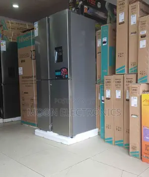 Hisense 4-Door Refrigerator – Premium Cooling Stylish Design!