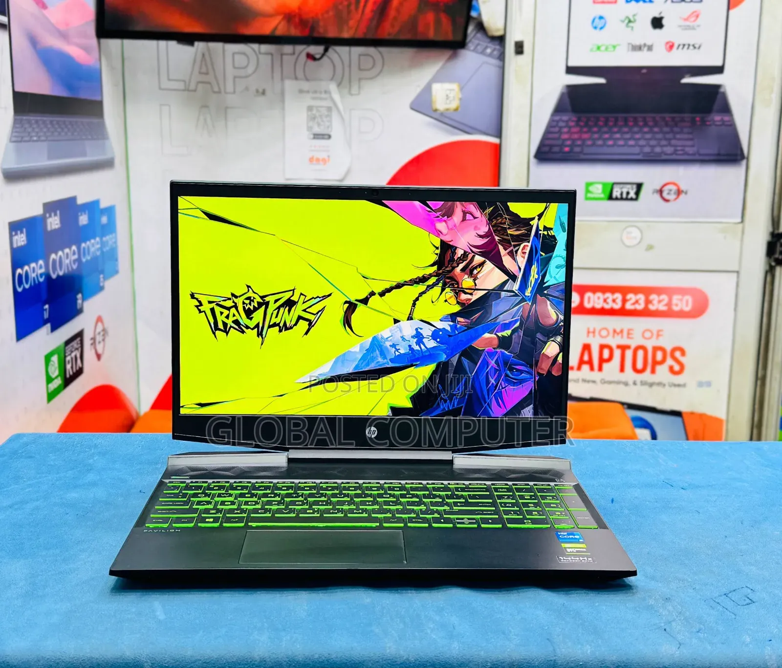 New Laptop HP Pavilion Power 15 16GB Intel Core i5 SSD 512GB