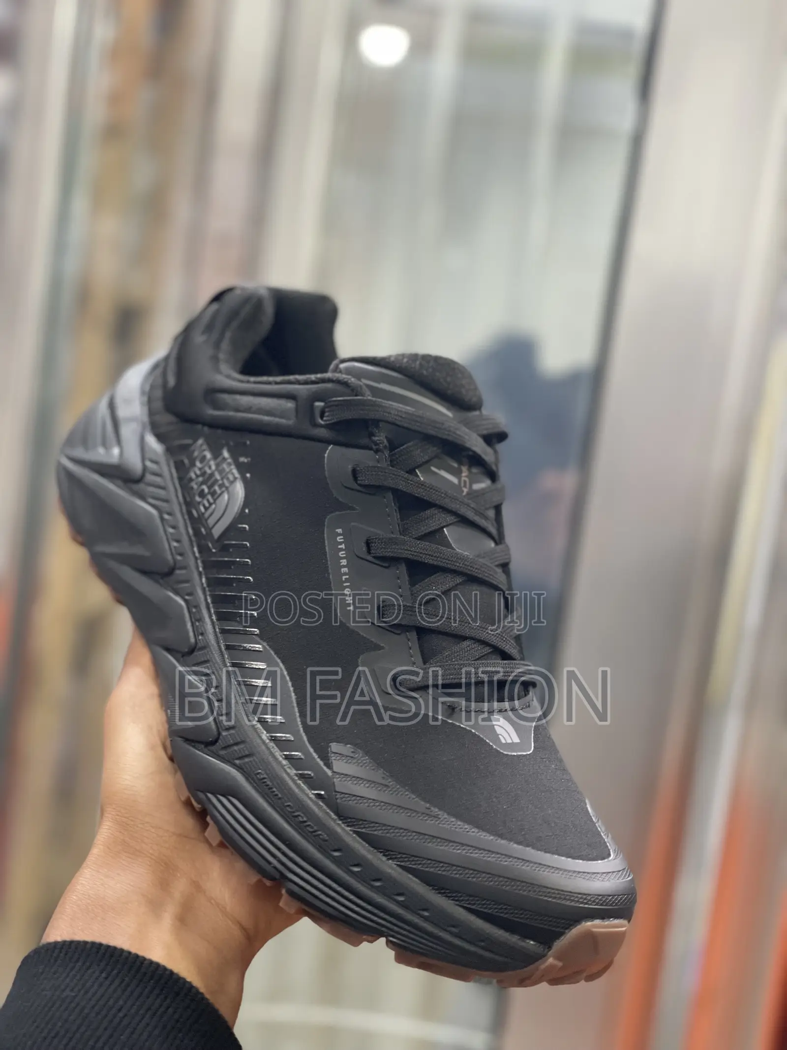 The North Face Quality Comfortable Sneakers Black